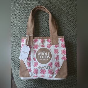 Whole Foods Market Hawai'i Plumeria Mini Tote